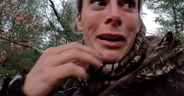 Sarah Biggest Wisconsin Buck Brings Her To Tears!!! For The Wrong Reason!!!