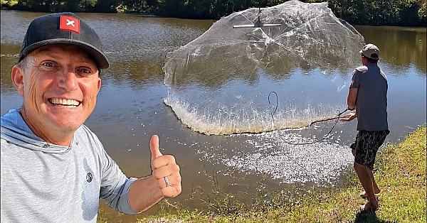Building The Sanctuary & Catching Fish for Our Pond!