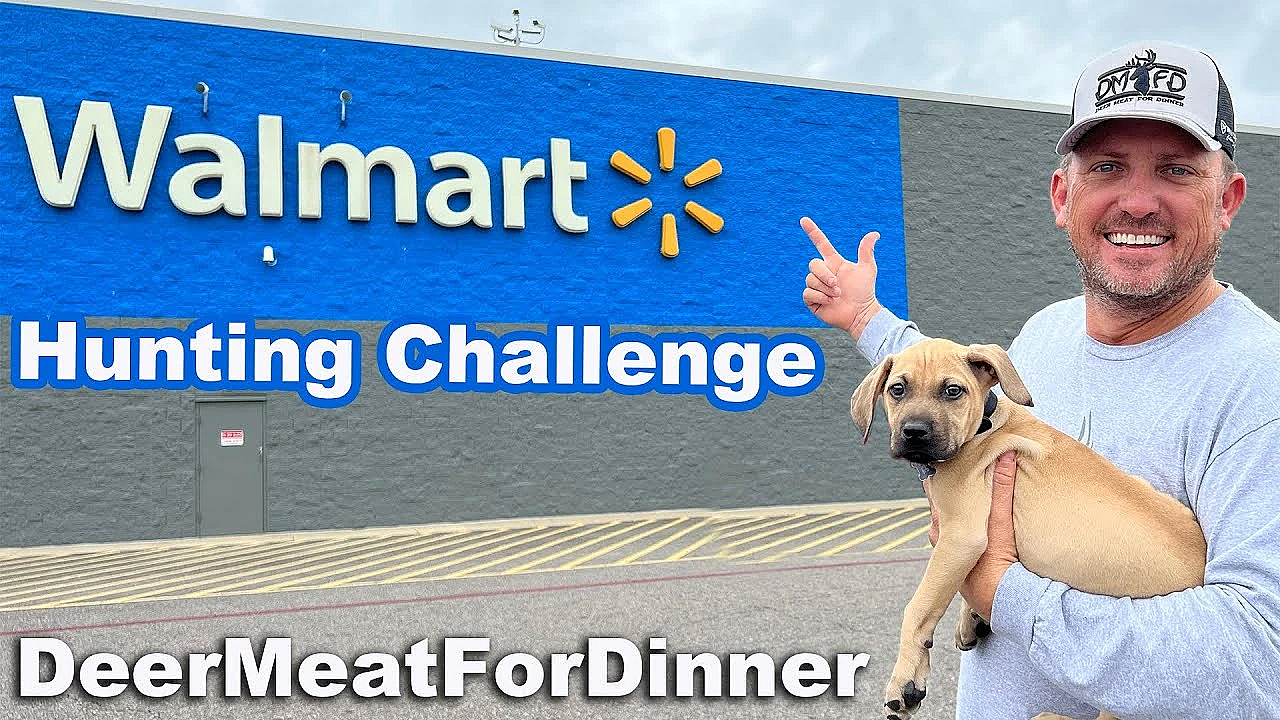 Walmart Hunting Challenge {catch Clean Cook} Deer Rib &amp; Campfire Sausage!