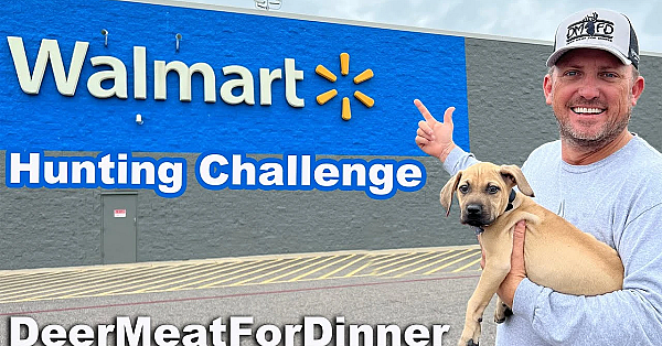 Walmart Hunting Challenge {catch Clean Cook} Deer Rib &amp; Campfire Sausage!