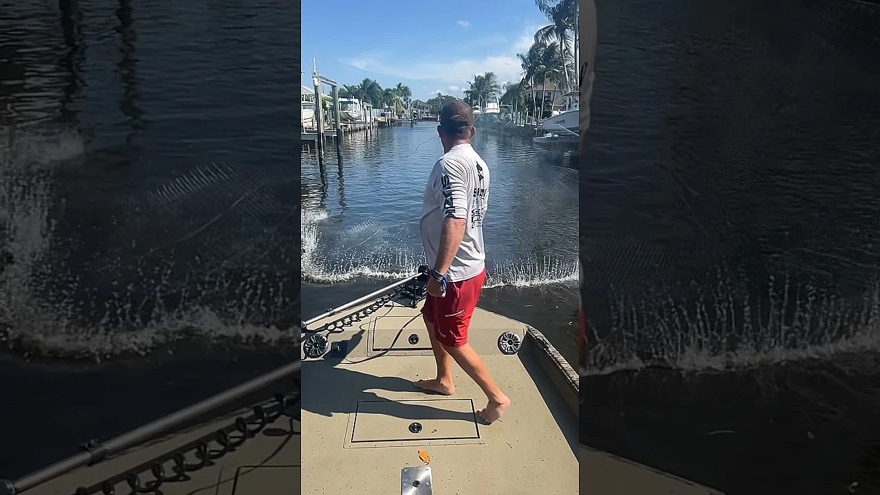 This Is How It’s Done! #viral #castnet #friends