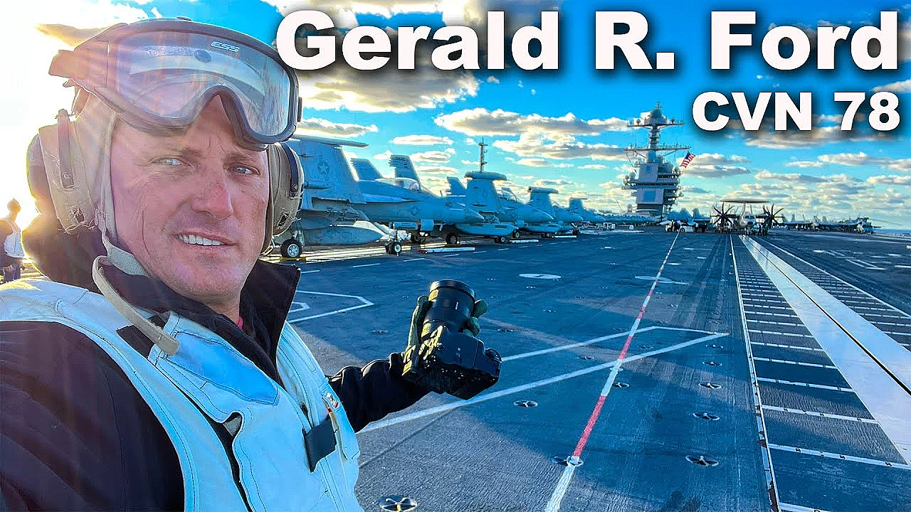 2 Days On The Most Powerful Ship In The World! Uss Gerold R. Ford Cvn 78