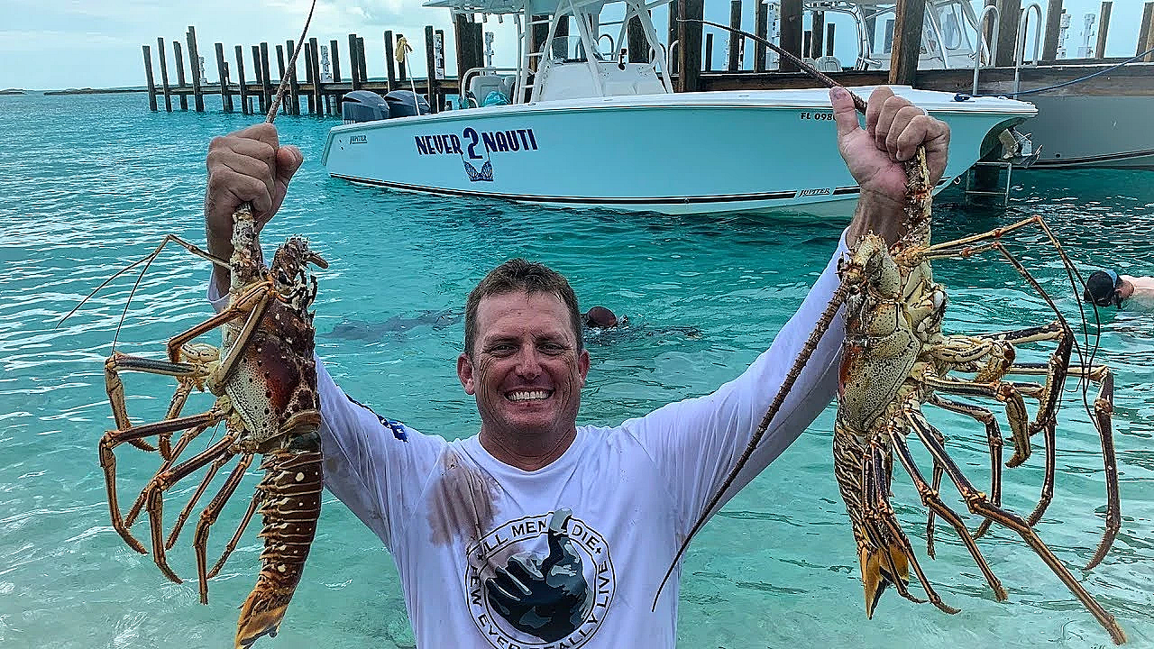 Massive Lobster {catch Clean Cook} A New Way To Clean And Cook!!!