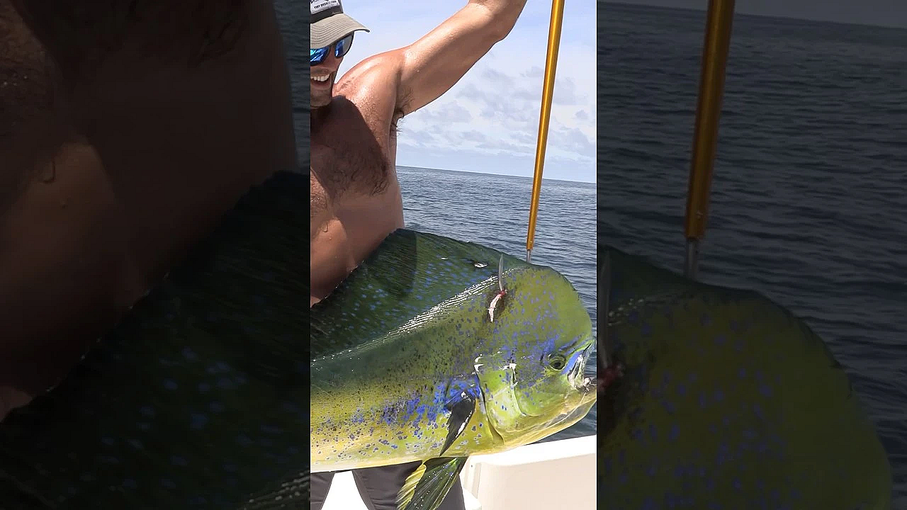 Famous Football Player Catches Huge Fish!