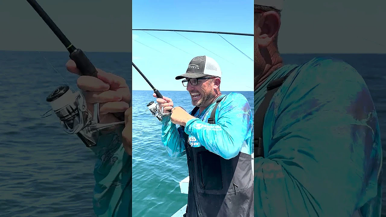 Fishing With A Chicken Leg? #shorts #viralvideo #fishing