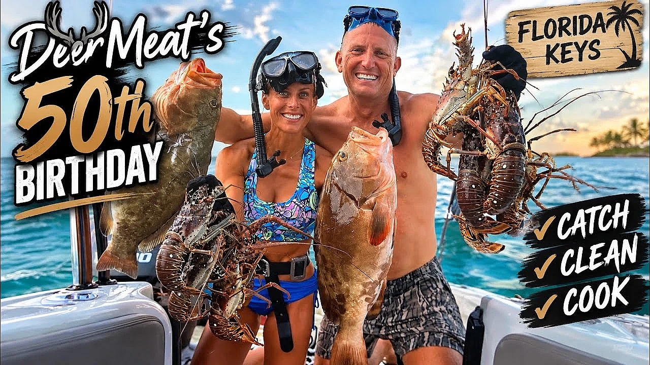 Robert's 50th Birthday in The Florida Keys! {Catch Clean Cook} DeerMeatForDinner