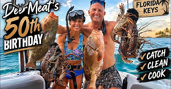 Robert's 50th Birthday in The Florida Keys! {Catch Clean Cook} DeerMeatForDinner