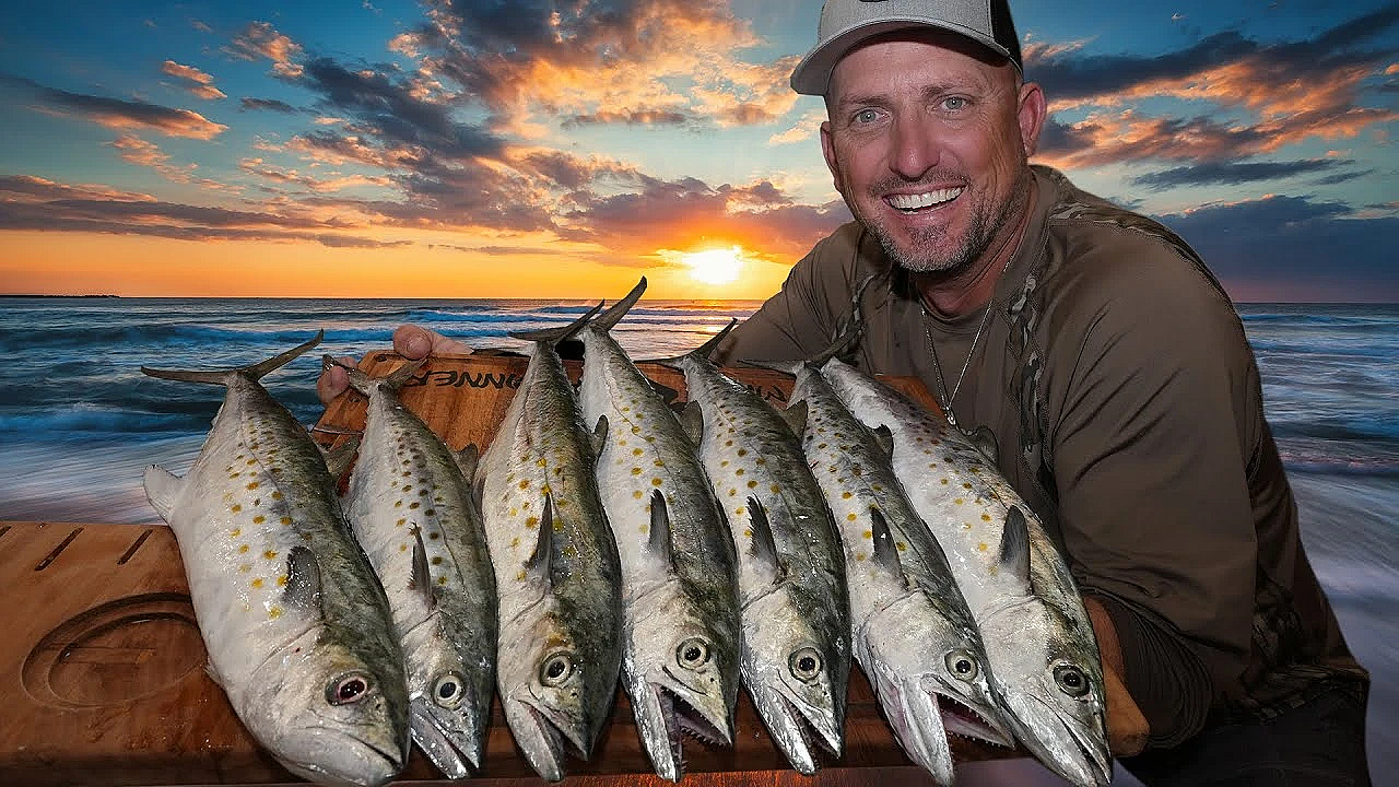 We Had So Much Fun Catching Spanish Mackerel For Dinner! {catch Clean Cook} Sashimi, Sautéed &amp; Fried