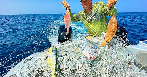 This Giant Bundle Of Line Was A Killing Machine! {catch Clean Cook} Old Bahama Bay, The Bahamas!