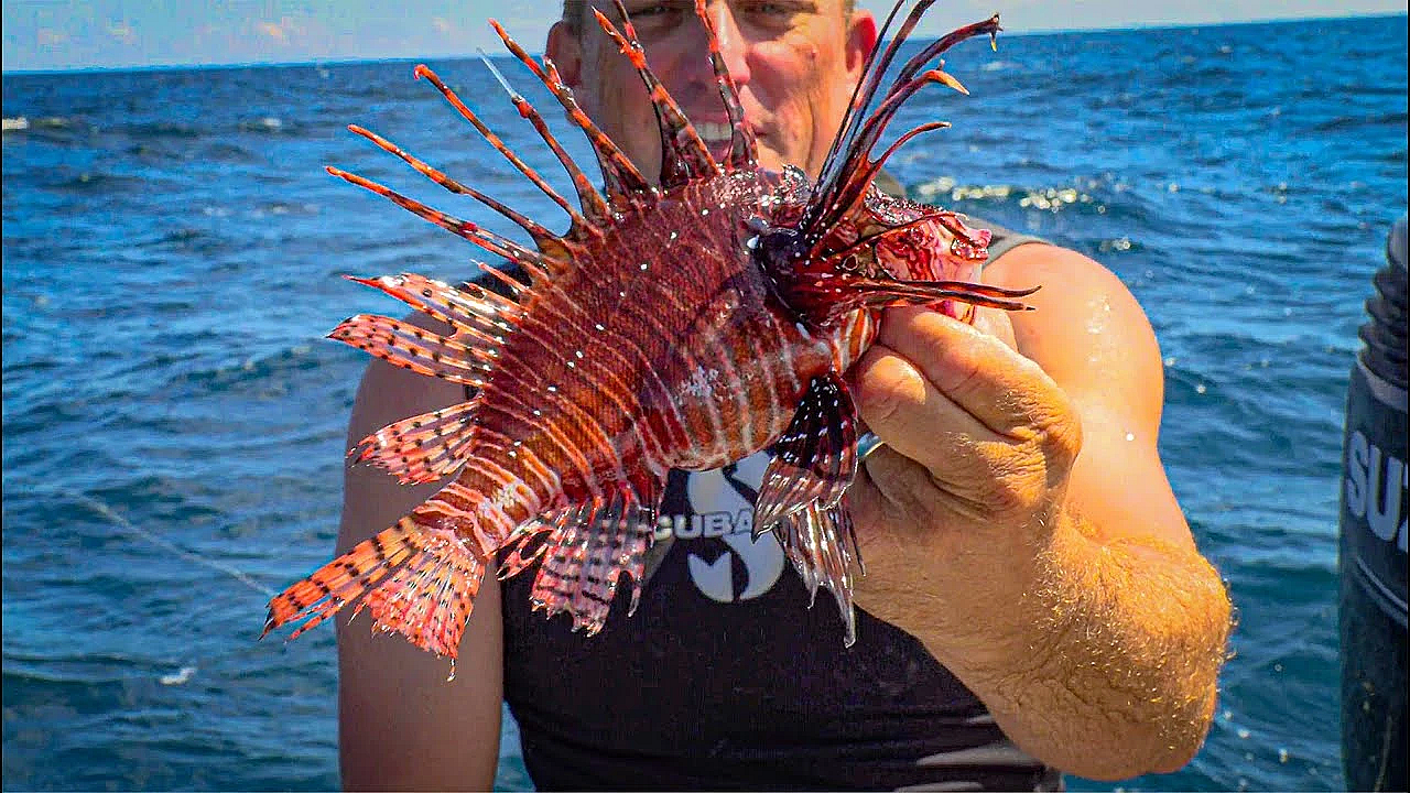 Massive Lion Fish And Miracle Berry {catch Clean Cook} Hilarious Taste Test