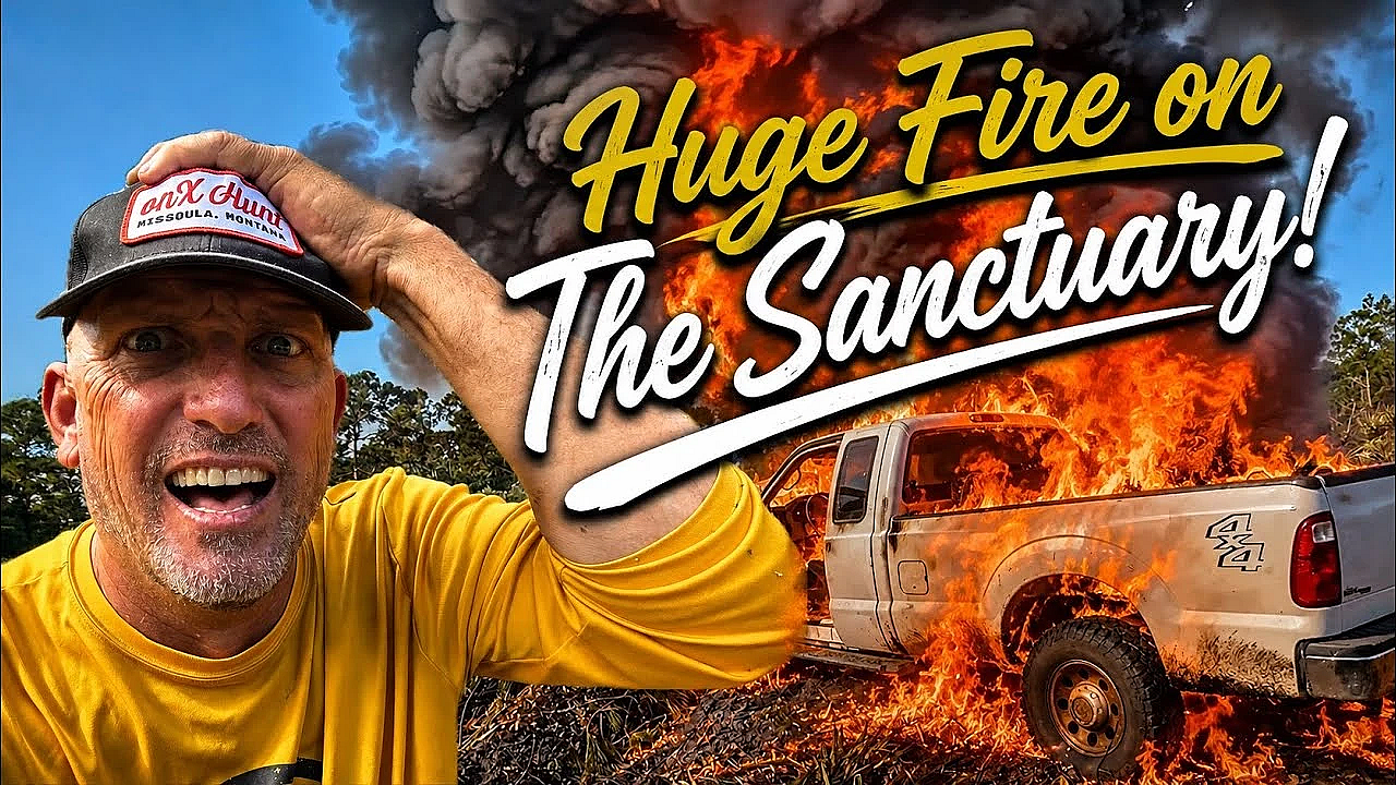 Huge Fire on The Sanctuary!