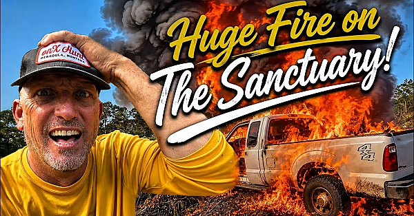 Huge Fire on The Sanctuary!