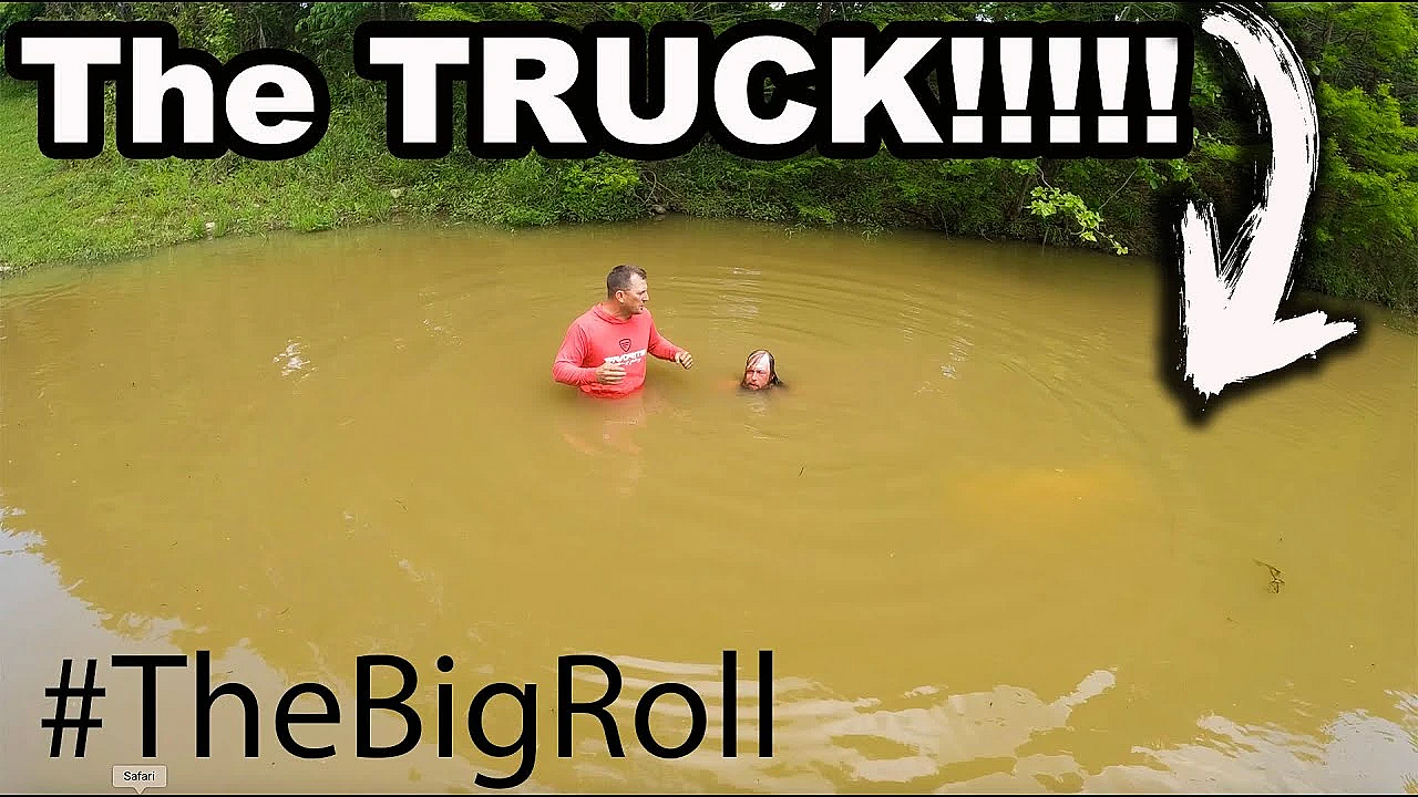 The Truck Became A Submarine!!!! {boat Ramp Disaster} #thebigroll