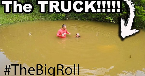 The Truck Became A Submarine!!!! {boat Ramp Disaster} #thebigroll