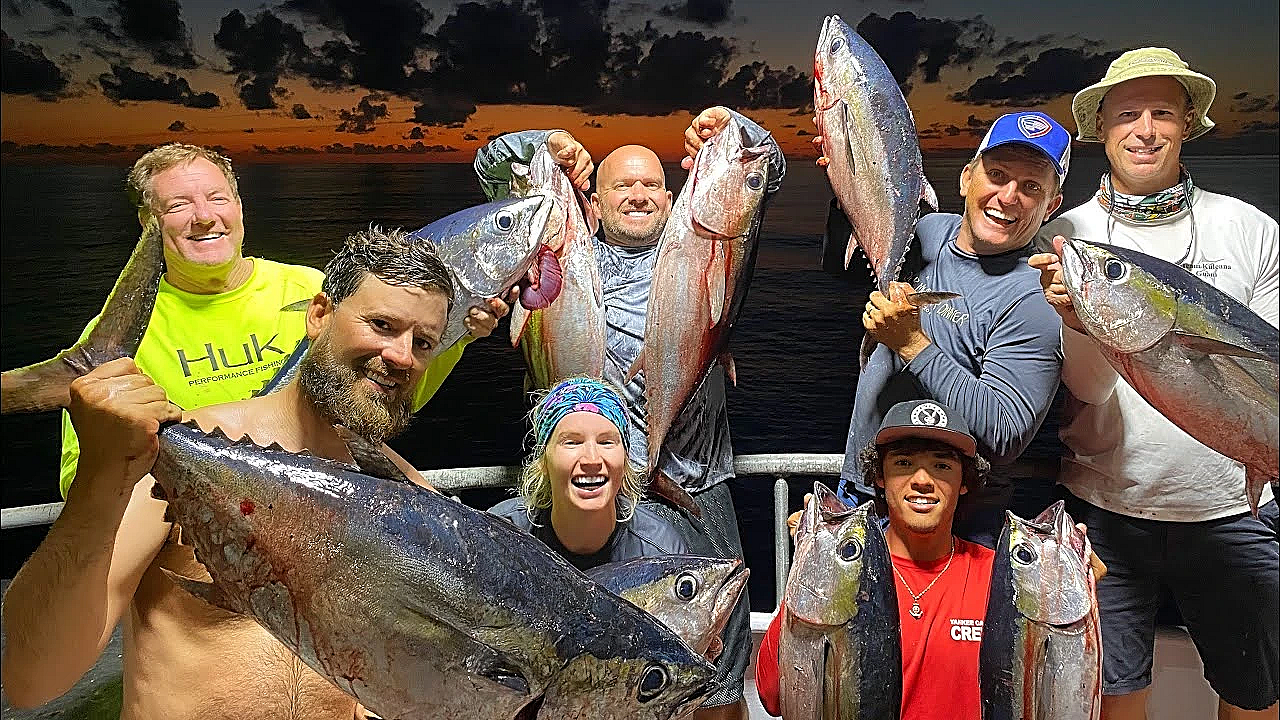 Most Insane Top Water Tuna Bite {catch Clean Cook} Yankee Capts - Key West, Fl