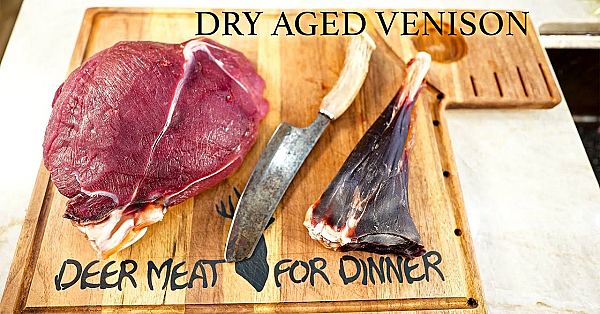 Dry Aged Venison With Guga Foods {catch Clean Cook} Deer Meat For Dinner
