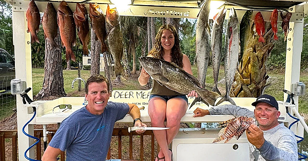 Family Competition! Who Wins? Saltwater Showdown! {catch Clean Cook} Brito, Yaya And Ropate!