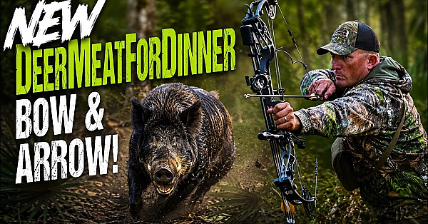 Bow Hunting in Florida Swamp! {Catch Clean Cook} NEW BOW!