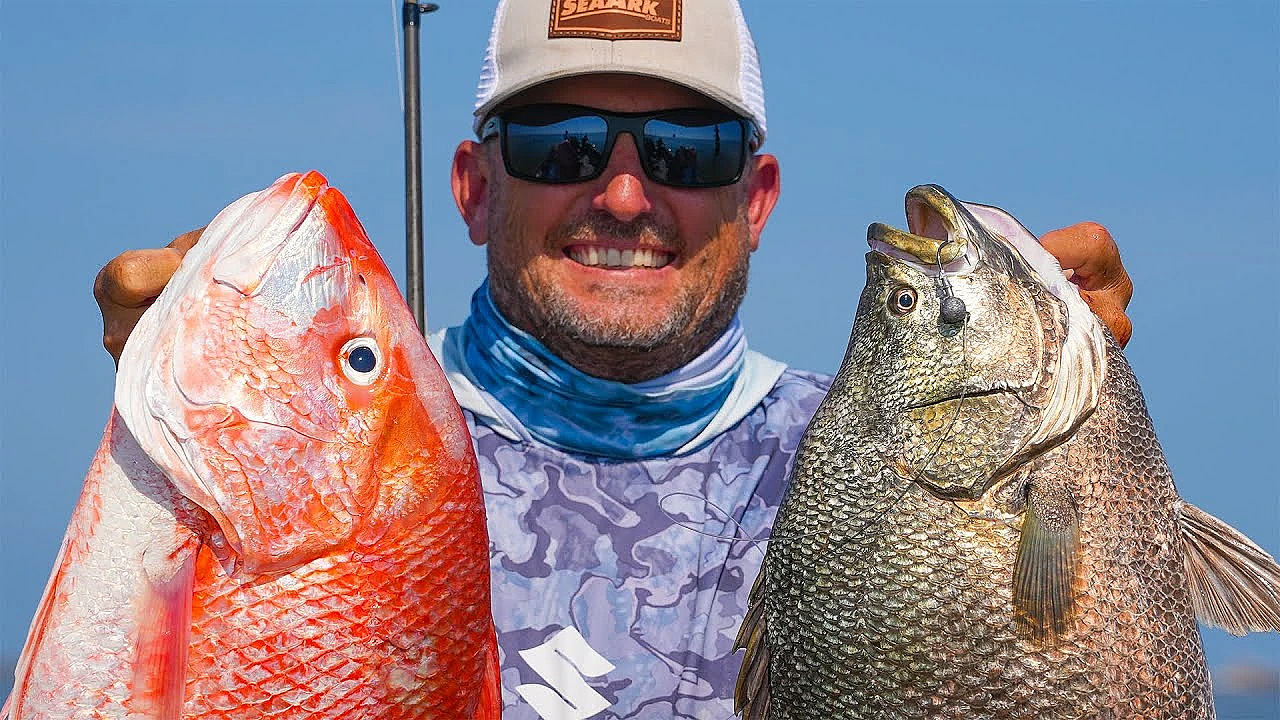 This Fish Was A Total Surprise! {catch Clean Cook} Fish Intimidator Lodge, Venice, La