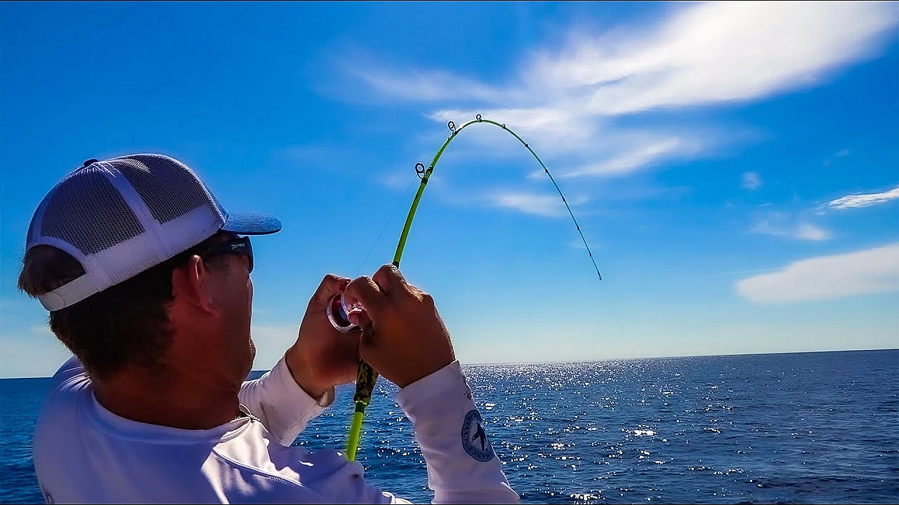 Biggest Fish On Smallest Rod!!! 900 Feet Deep!!! {catch Clean Cook} Slow Pitch Jigging