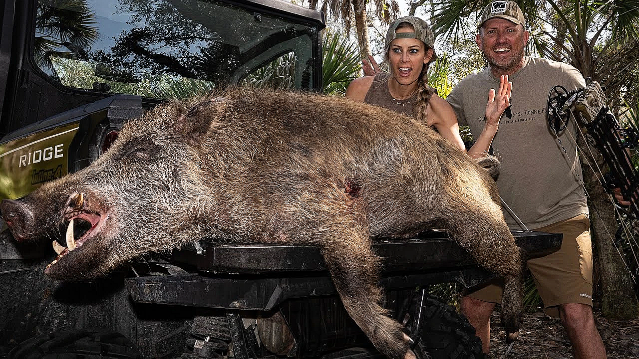 We Finally Killed Boarzilla!!!! {catch Clean Cook} The Biggest Cutters I've Ever Seen!