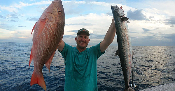 Kingfish And Mutton {catch Clean Cook} Grilled Snapper On The Half Shell