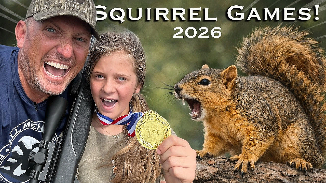 Aria Won Gold! {catch Clean Cook} The Squirrel Games 2026