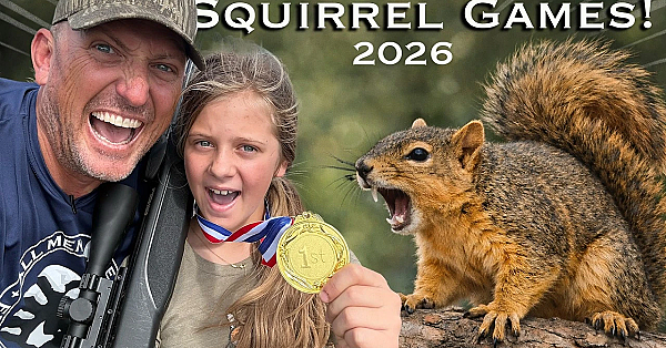 Aria Won Gold! {catch Clean Cook} The Squirrel Games 2026
