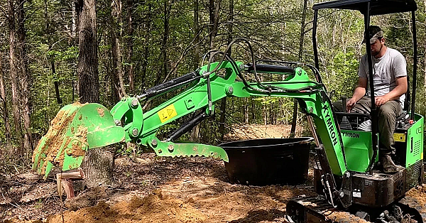 We Got A Tiny Digger, Does It Work? Austin's Life When He's Not Working!