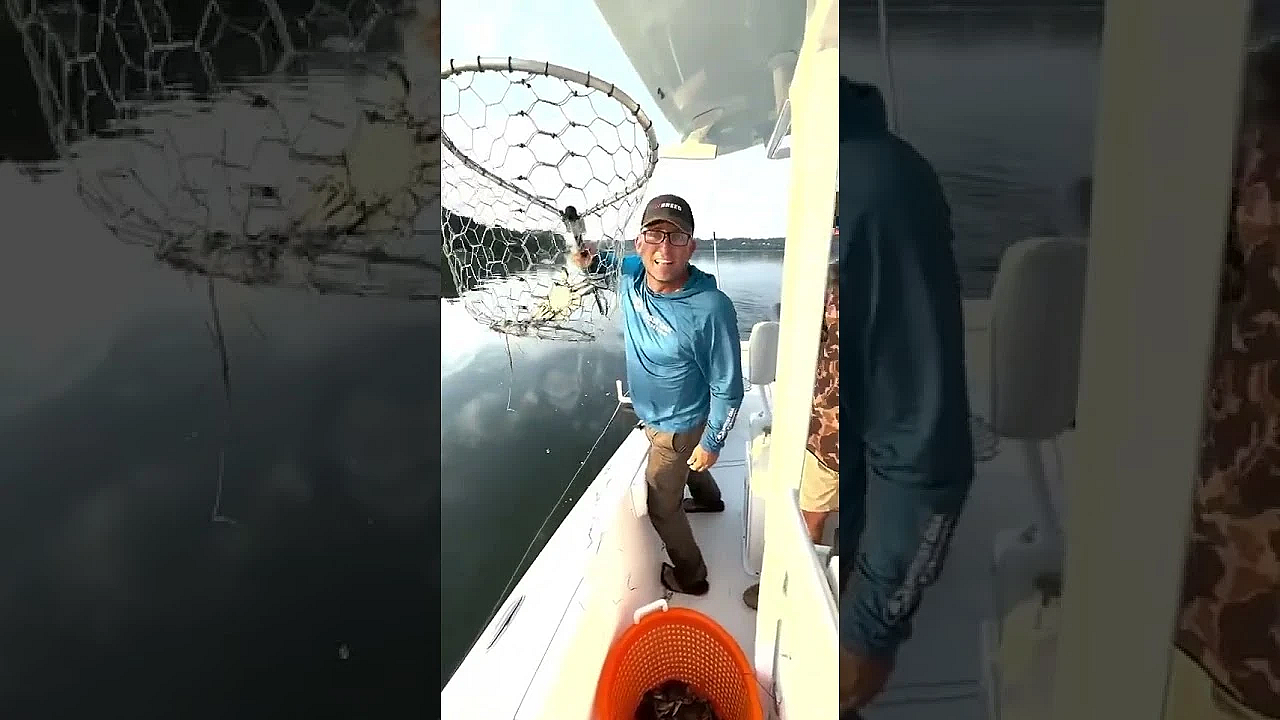 Crabbing In 45 Seconds! #shorts #crabbing