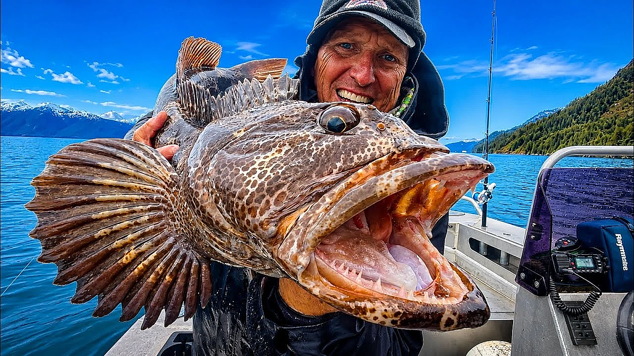 Huge Fish On a RENTAL BOAT! {Catch Clean Cook} Seward, Alaska￼