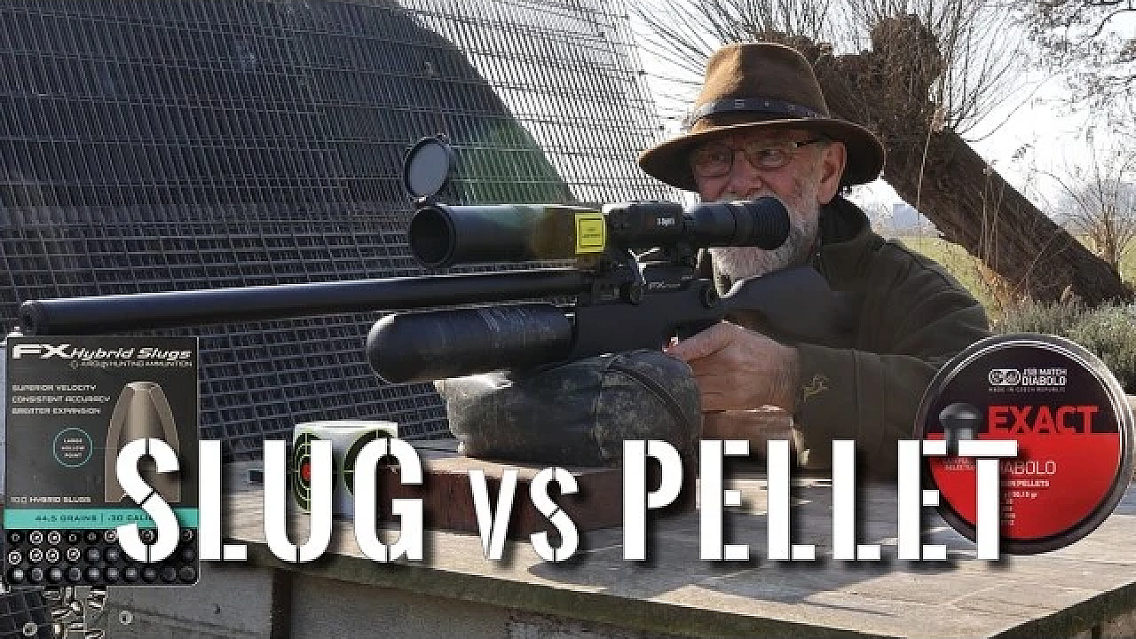 Jagen Met Eduard - 100m Test Fx Hybrid Slug &amp; Jumbo Exact Diabolo - Fx Crown Mkii 7.62