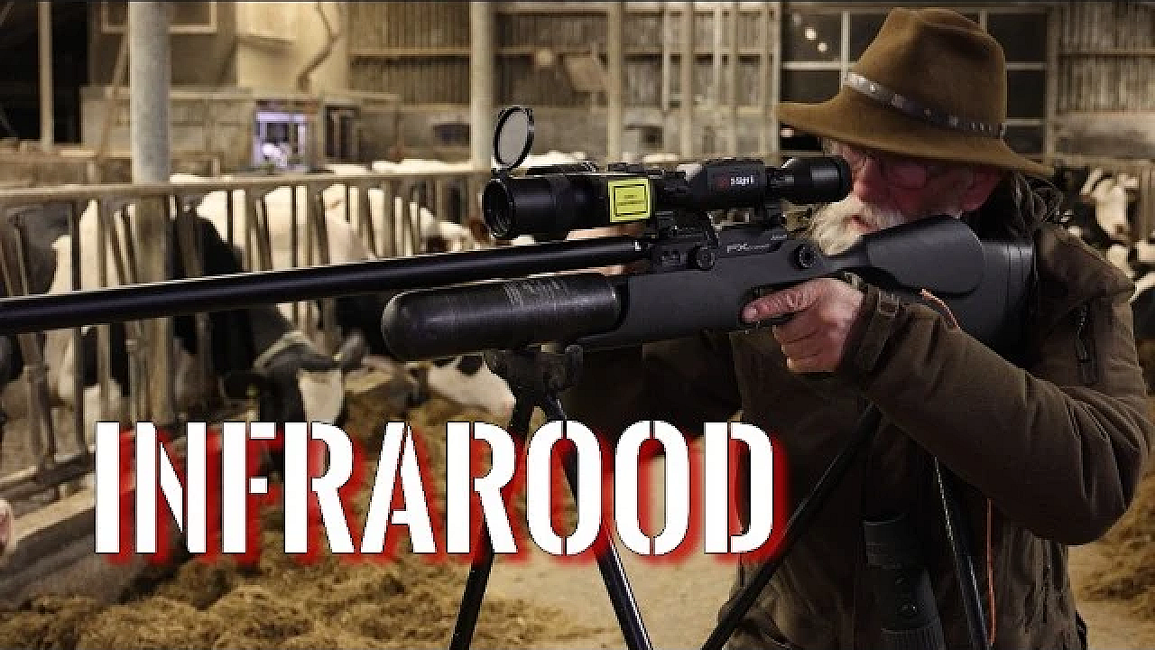 Jagen Met Eduard - Ratten Schieten - Fx Crown Mk Ii 7.62mm En Atn X Sight Ir Kijker