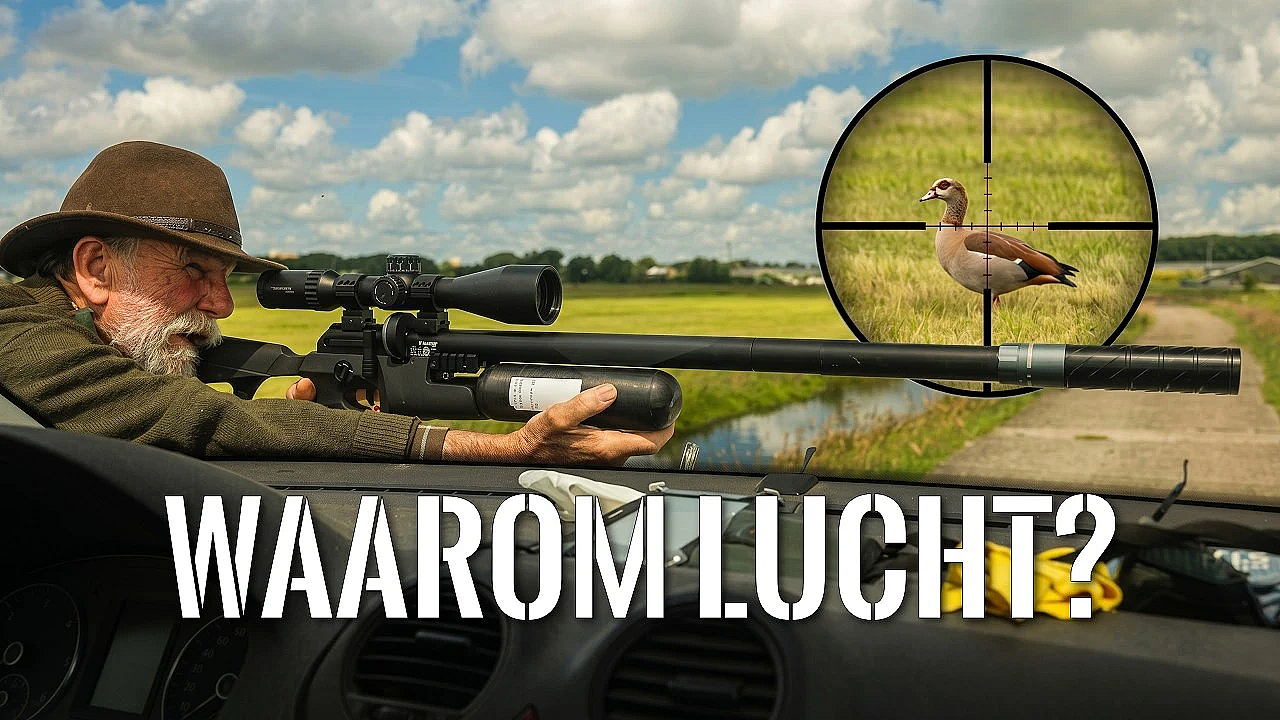 Dit is Hoe Je Op 100M een Gans Schiet! (Met een Luchtbuks)