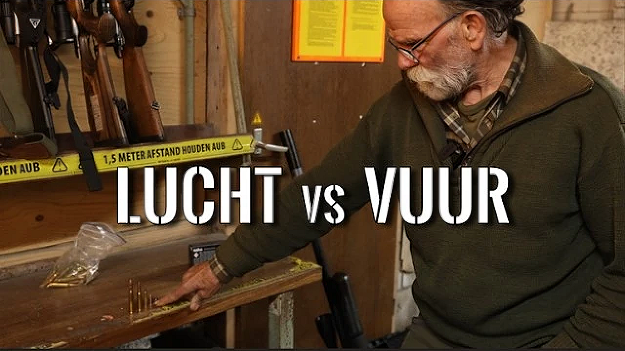 JAGEN MET EDUARD - Luchtbuks tegen Kogelgeweer, Wat Schiet het Hardst - FX King 9mm