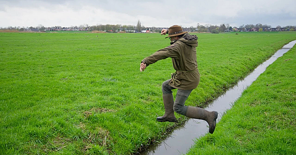 Jagen Met Eduard Jacht Ronden Rijden