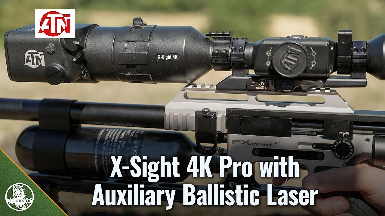 Atn X-sight 4k Pro: A Day-night Rifle Sight That Calculates Holdover For You