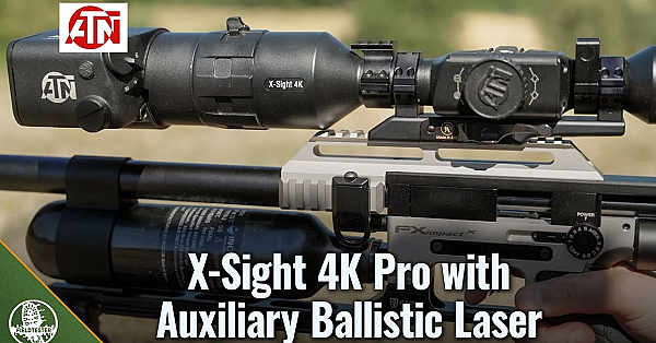 Atn X-sight 4k Pro: A Day-night Rifle Sight That Calculates Holdover For You
