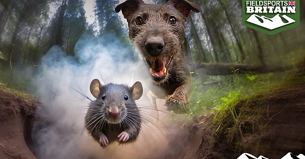 All-action Ratting With Smoke And Dogs
