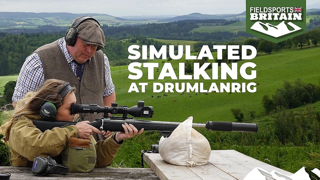 Simulated stalking at Drumlanrig Castle