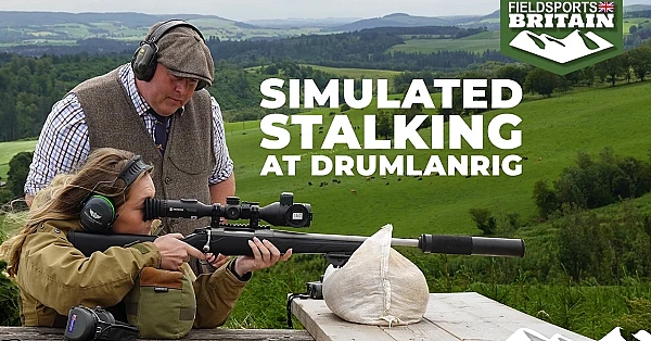 Simulated stalking at Drumlanrig Castle