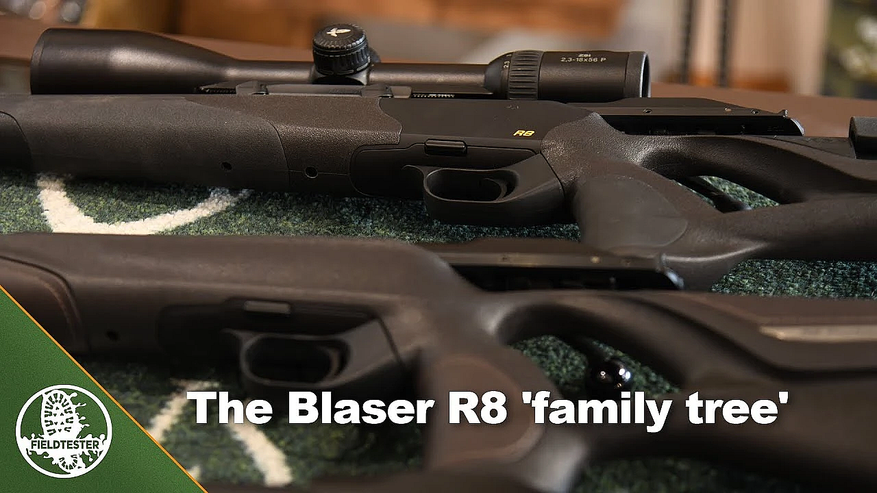 The Blaser R8 'family Tree'