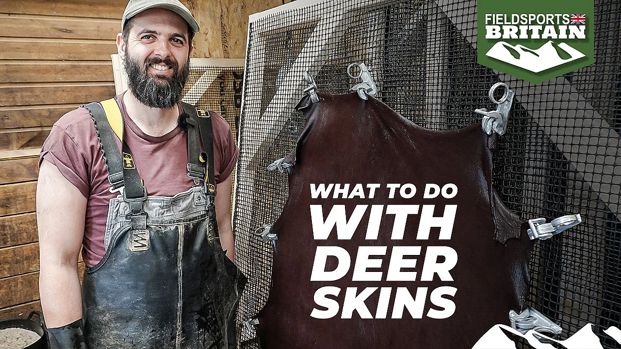What to do with deer skins