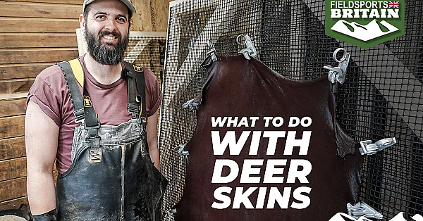 What to do with deer skins