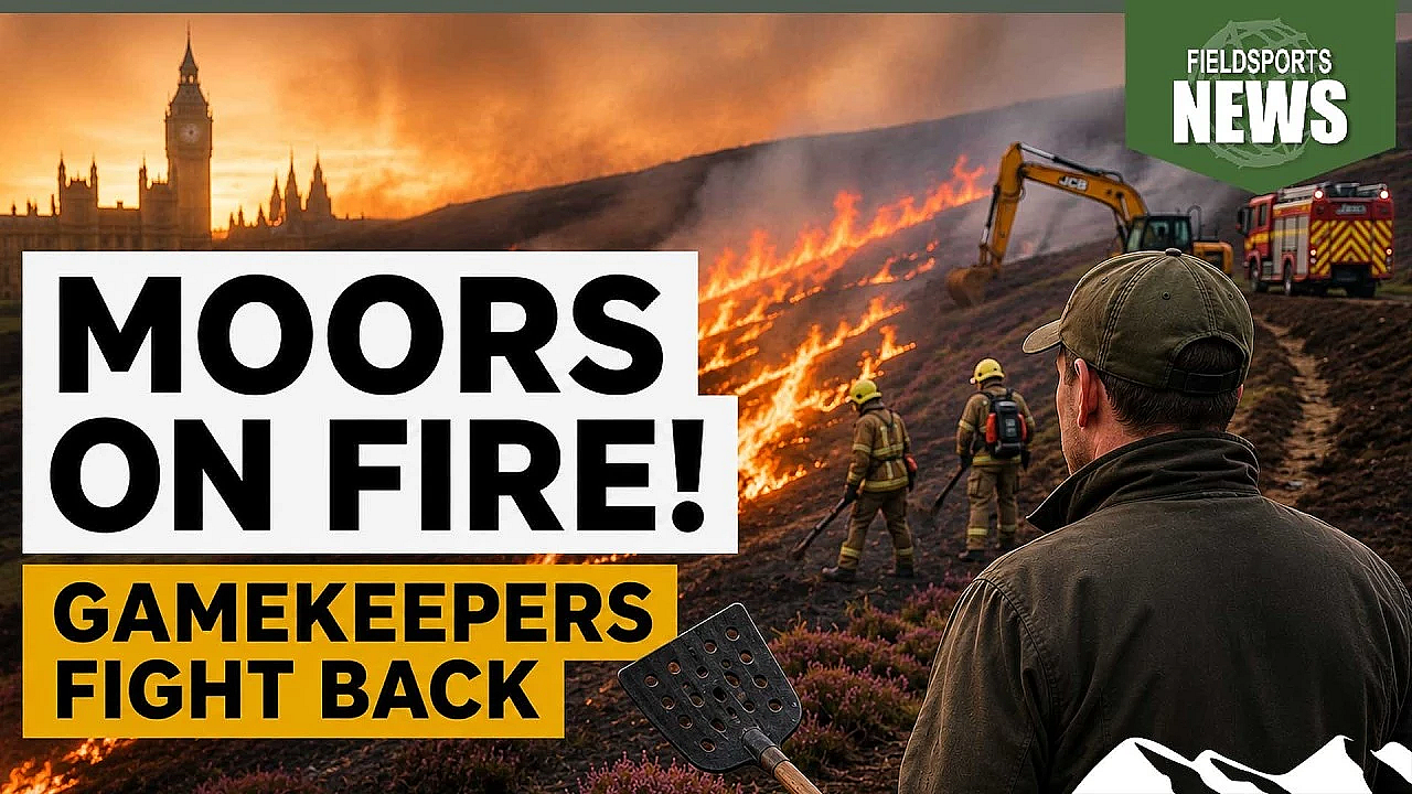 Hero gamekeepers battle wildfires – Fieldsports News, 15 July 2026