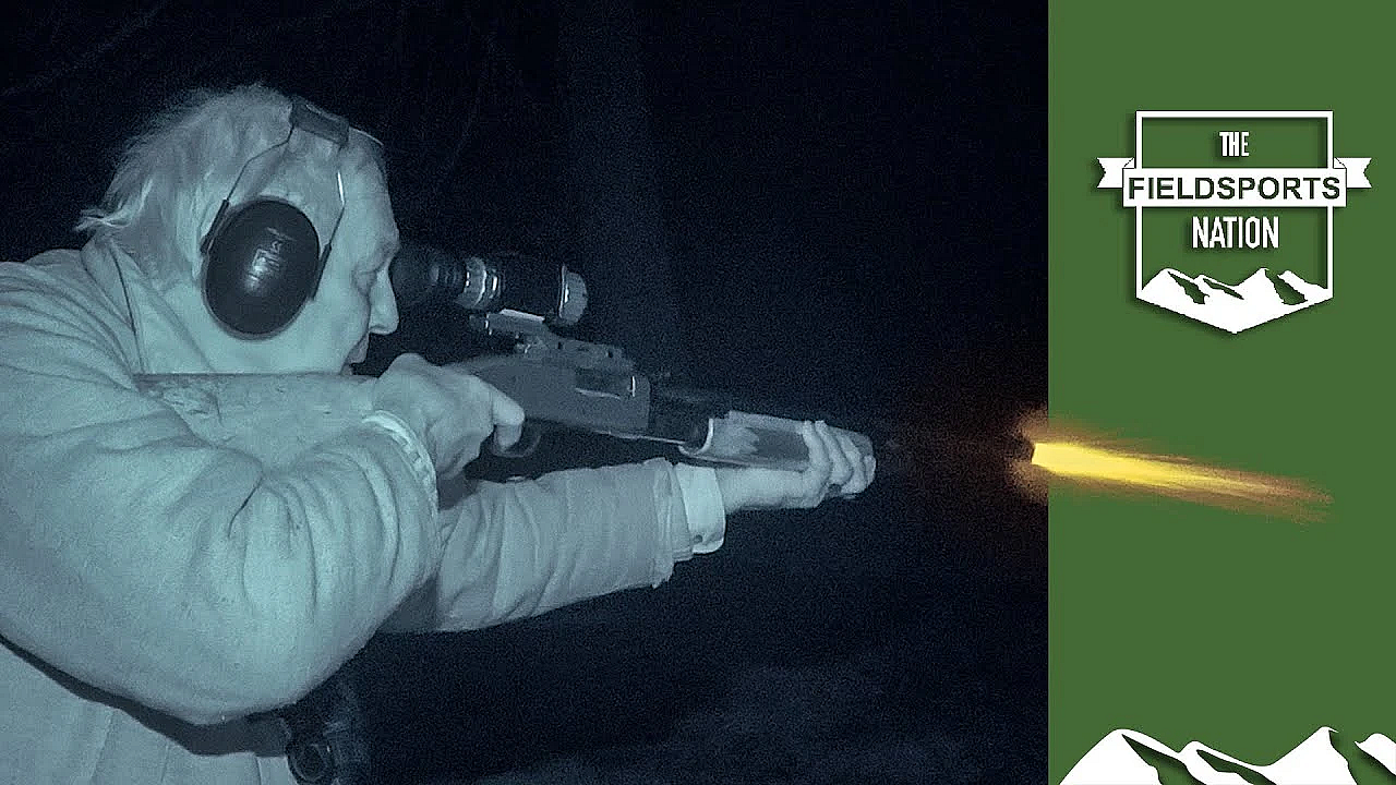 Shotgun Ratting, With Thermal Sights
