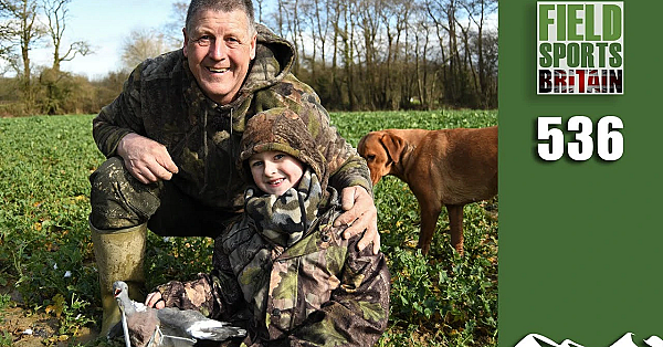 Fieldsports Britain - Crow Takes His Grandson Shooting