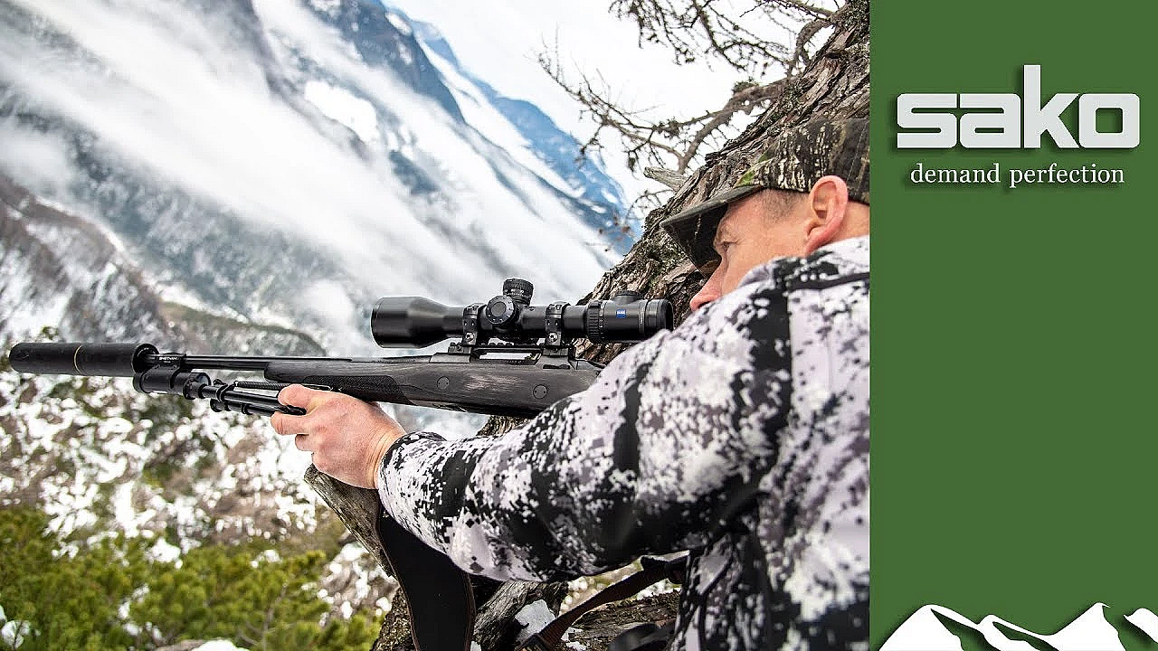 Shooting Chamois On The Vertical