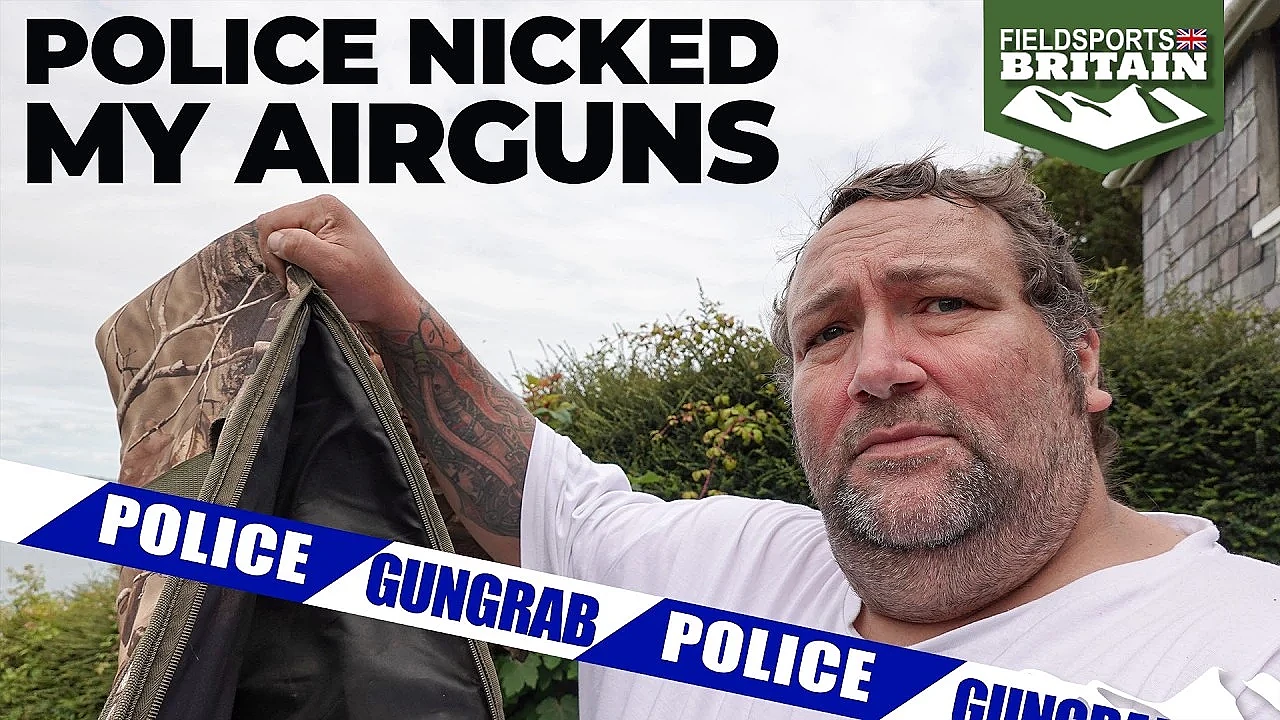 Police nicked my airguns