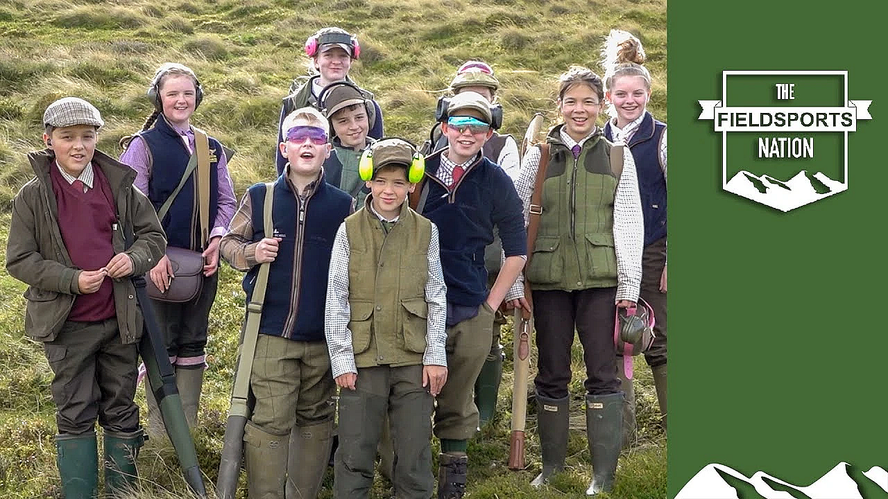 Kids' Driven Shoot Day In North Wales